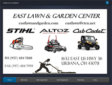 Tablet Screenshot of eastlawnandgarden.com